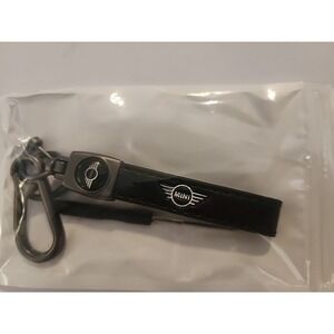 Mini Luxury Leather Keychain‎ Keyring Mini Logo
